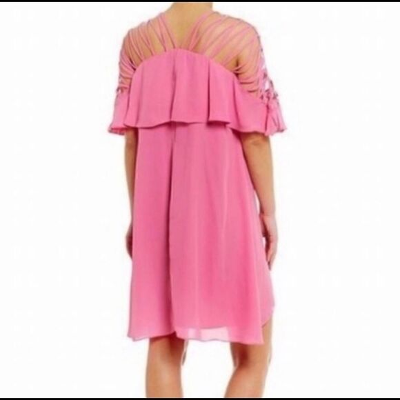 NWT Gianni Bini Marina Dress Spiced Red size S - Picture 9 of 11